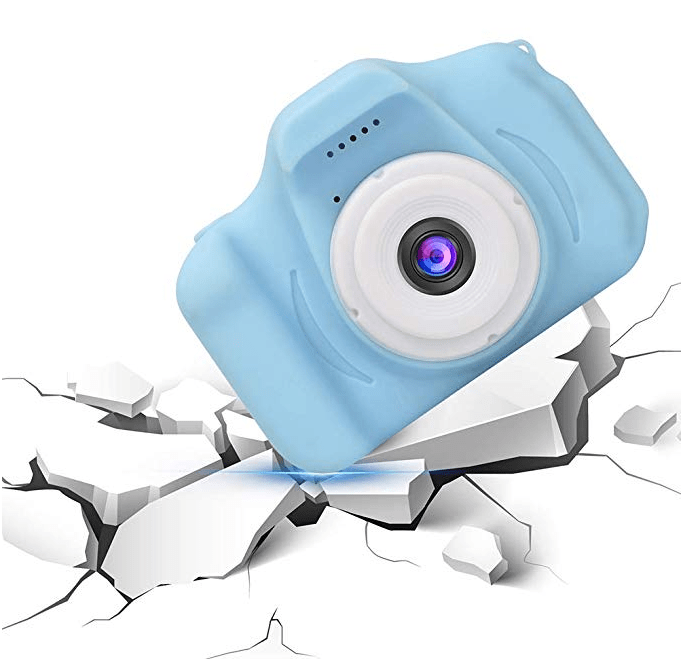Голубой детский фотоаппарат - kinder-cam.ru